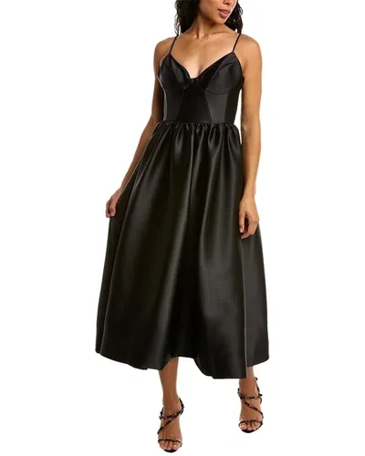 Nicholas Misty Midi Dress In Black