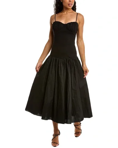 Nicholas Salem Midi Dress In Black