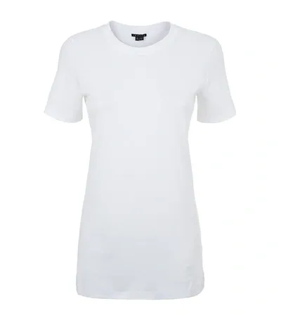 Theory Johanna Crewneck Classic Tee In White