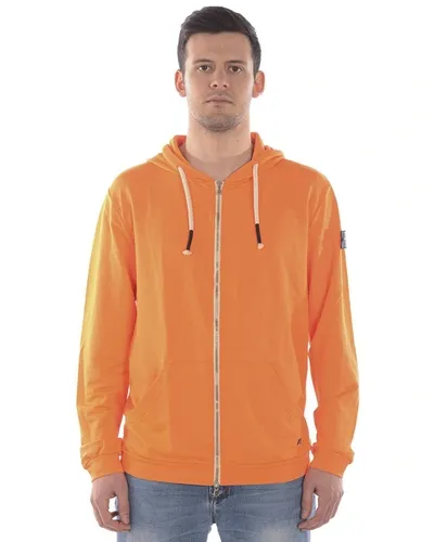 Daniele Alessandrini Sweatshirt Hoodie In Orange