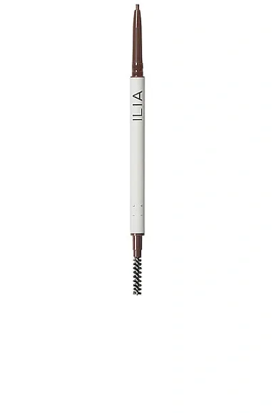 Ilia In Full Micro-tip Brow Pencil In Soft Brown