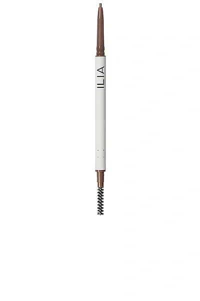 Ilia In Full Micro-tip Brow Pencil In Taupe