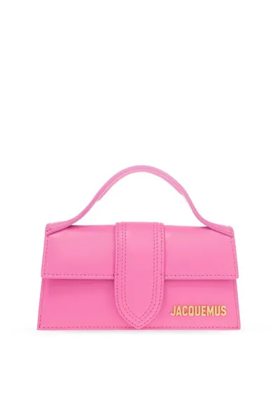 Jacquemus Le Bambino Mini Flap Shoulder Bag In Pink