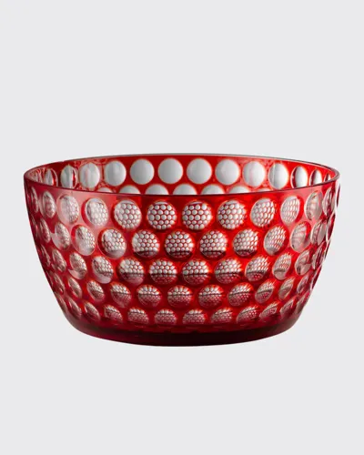 Mario Luca Giusti Lente Salad Bowl In Red