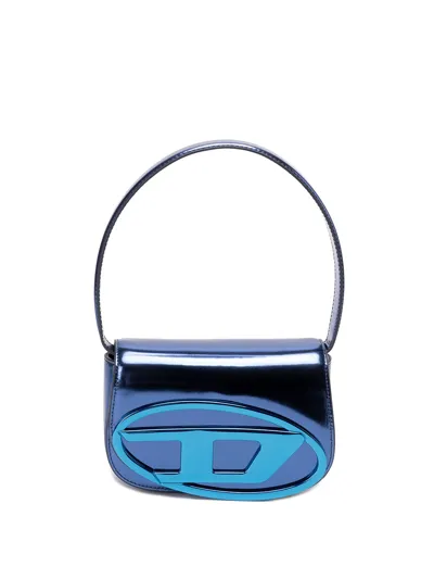 Diesel `1dr` Shoulder Bag In Blue