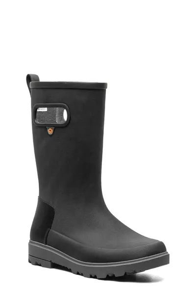 Bogs Kids' Holly Tall Waterproof Boot In Black