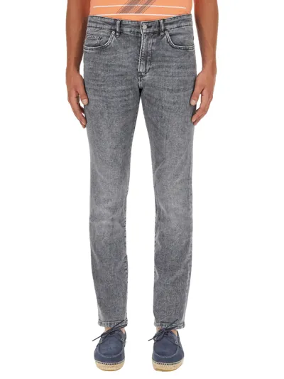 Hugo Boss Jeans In Denim In Grey