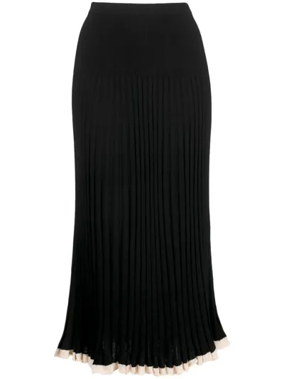 Proenza Schouler Ribbed Skirt Skirts Black