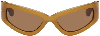 Port Tanger Yellow Shyan Sunglasses In Al Hambra/tobacco