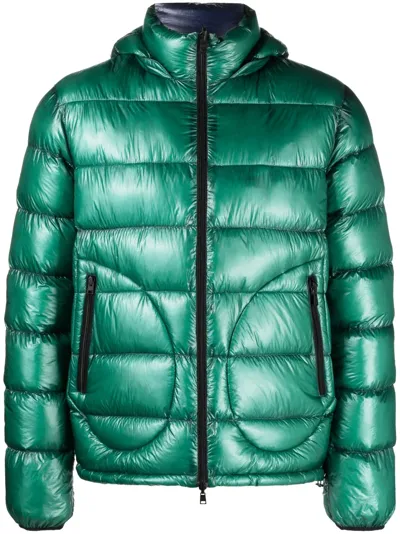 Herno Reversible Padded Down Jacket In Multi