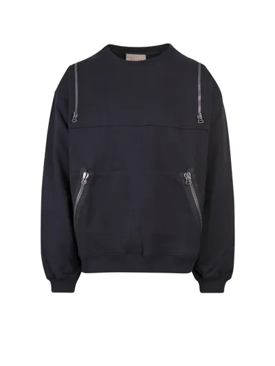 Gucci Sweatshirt In Black