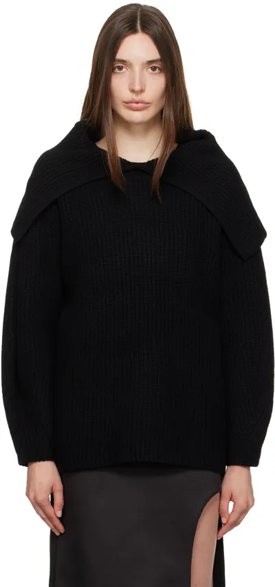 By Malene Birger Black Fevila Sweater In 050 Black