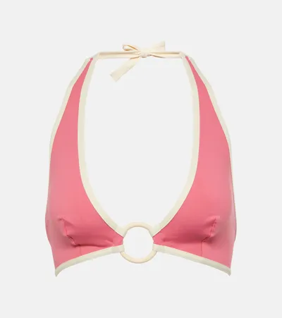 Eres Jacinta Bikini Top In Pink