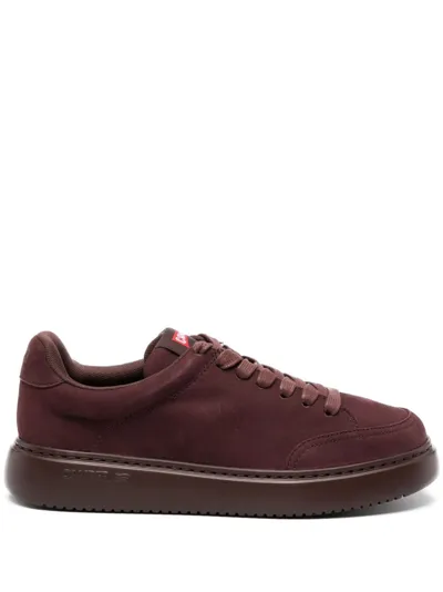 Camper Runner K21 Sneaker In Burgundy