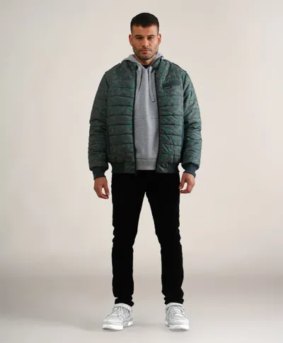 Members Only Soho Quilted Jacket For Men In Green