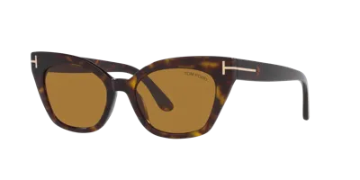 Tom Ford Woman Sunglass Juliette In Brown