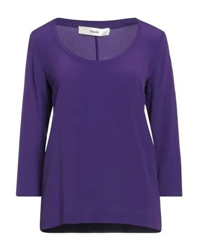 Suoli Crepè Blouse In Purple