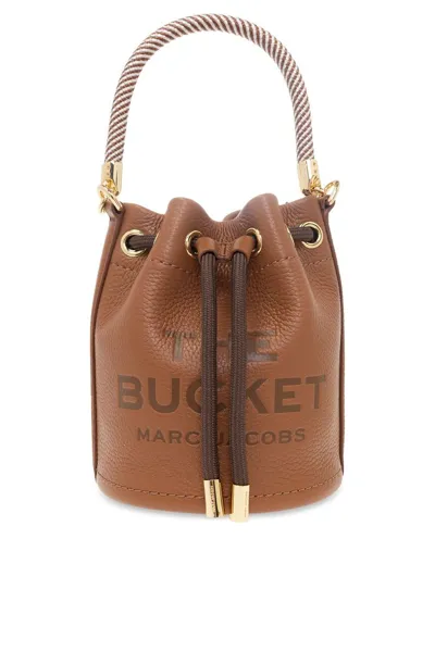 Marc Jacobs The Micro Bucket Bag In Brown