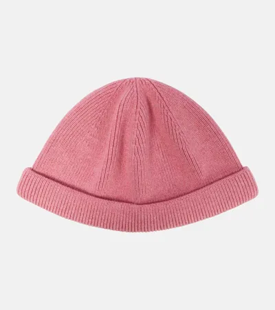 Loro Piana Perksville Cashmere Beanie In Pink