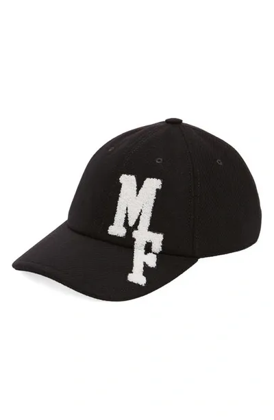 Moncler Genius Baseball Cap  Frgmt In Black