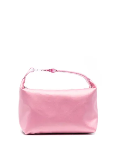 Eéra Moon Satin Tote Bag In Rosa