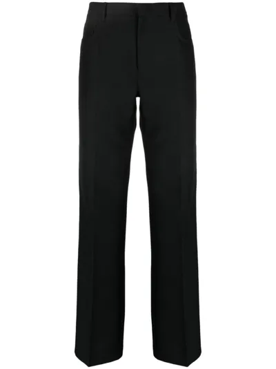 Philosophy Di Lorenzo Serafini High-rise Straight-leg Trousers In Black