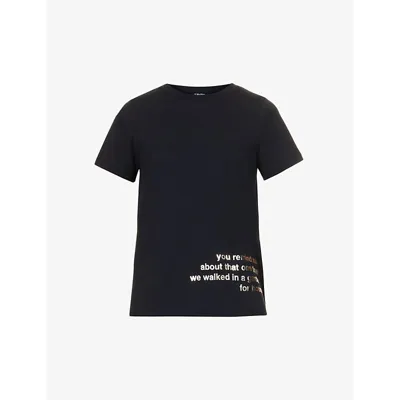 's Max Mara Aris T-shirt In Black