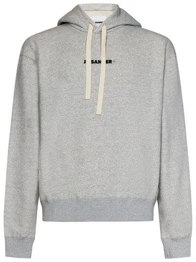 Jil Sander Sweatshirt In Grey