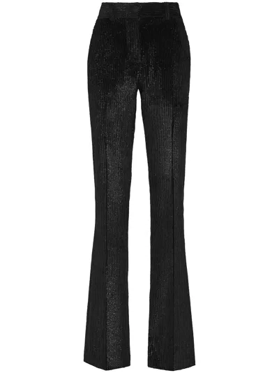 Philipp Plein Ausgestellte Cordhose In Black