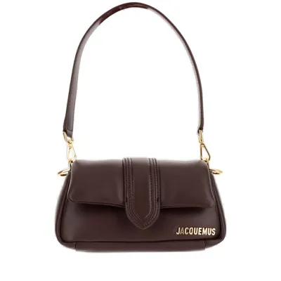 Jacquemus Le Petit Bambimou Leather Shoulder Bag In Brown