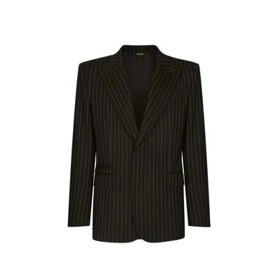 Dolce & Gabbana Single-breasted Jacket In Black