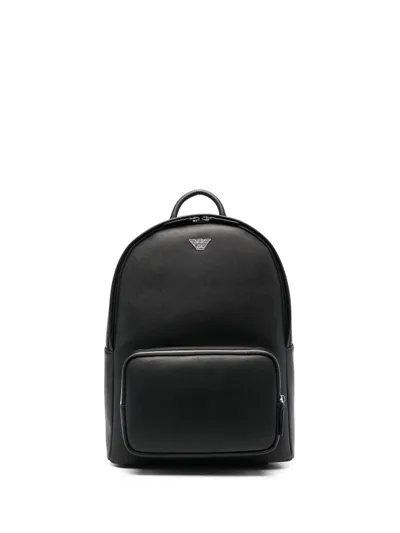 Emporio Armani Backpack In Black