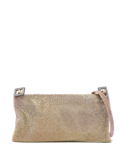 Benedetta Bruzziches Your Best Friend La Grande Shoulder Bag In Gold