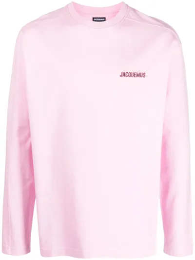 Jacquemus Pink Le Chouchou 'le T-shirt Pavane Manche Longues' Long Sleeve T-shirt