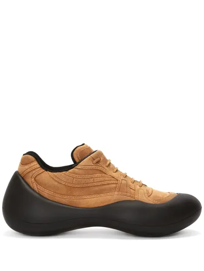 Jw Anderson Bumper-hike Low-top Sneakers In Brown