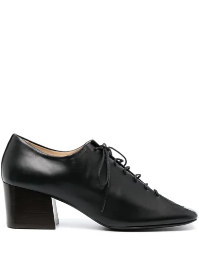 Lemaire Souris 60mm Leather Brogues In Black