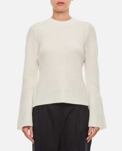 Loulou Studio Cashmere Crewneck Sweater In Black