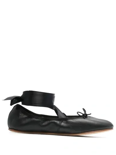 Repetto Sophia Ballerina Flats In Black