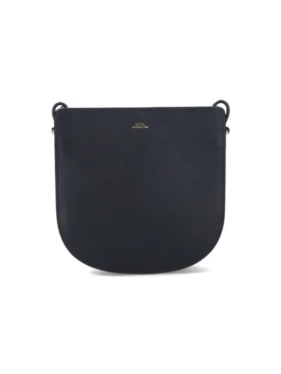 Apc ‘genève' Crossbody Bag In Black  