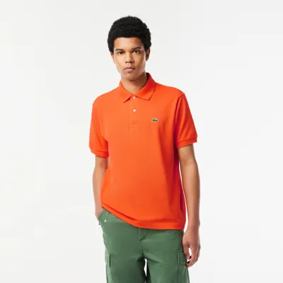 Lacoste Men's Classic Fit L.12.12 Original Piquã© Polo - 4xl - 9 In Orange