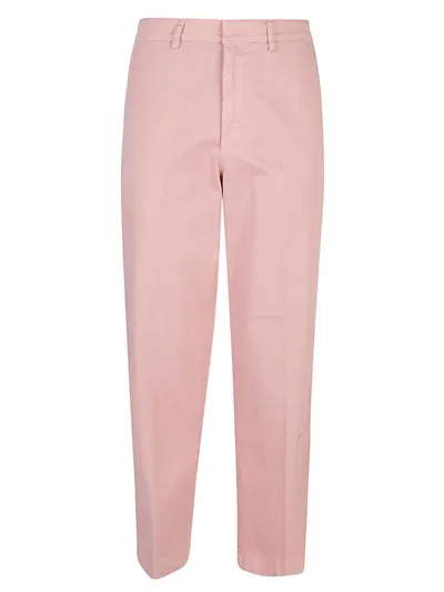 Department 5 Wide Leg Trousers In Pink