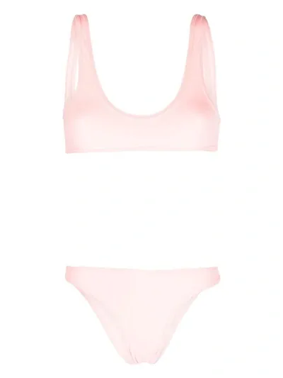 Reina Olga Coolio Bikini Set In Light Pink