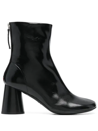 Halmanera Ace 80mm Ankle Boots In Black