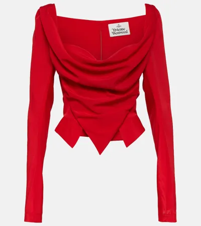 Vivienne Westwood Red Sunday Blouse