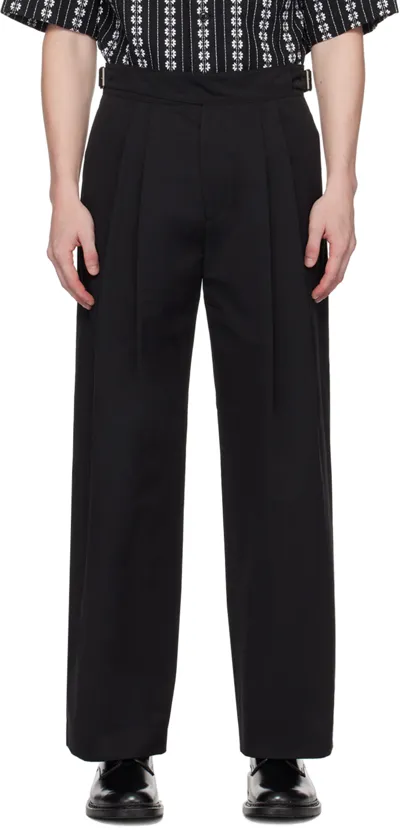 Le17septembre Black Gurkha Trousers