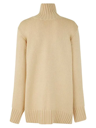 Jil Sander Sweater Tn Ls In Yellow &amp; Orange