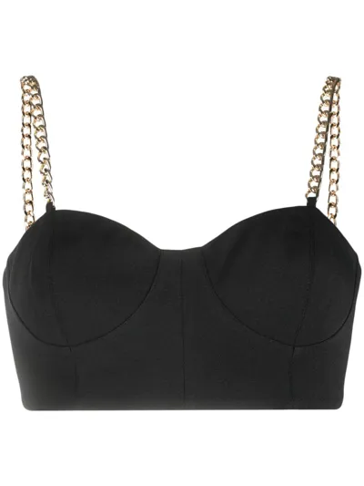 Michael Michael Kors Crop Top In Black