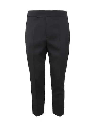 Sapio Wool Trousers Clothing In Black