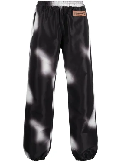 Heron Preston Printed Track Pants In White