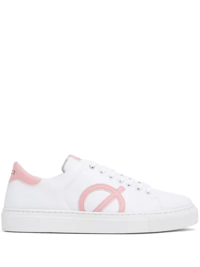 Loci Logo-patch Low-top Sneakers In White